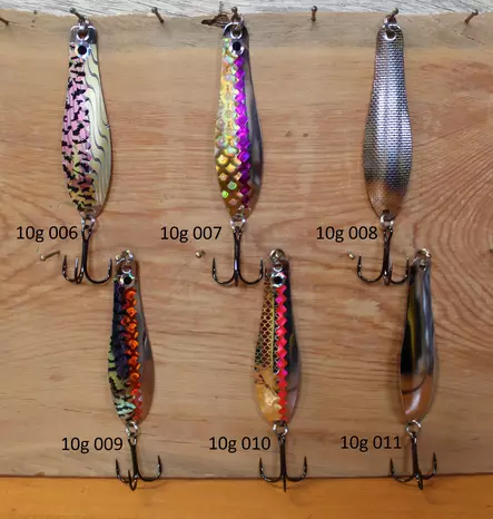 Hepakka trolling-sked, modell Hoikkis 8g och 10g - Fiskedrag - 3950001235970 - 2