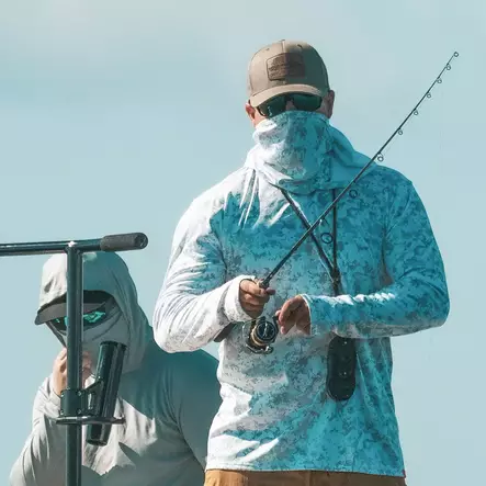 Grundéns Tough Sun Masked Hoodie M - Skjortor och tröjor - 0840316330640 - 2