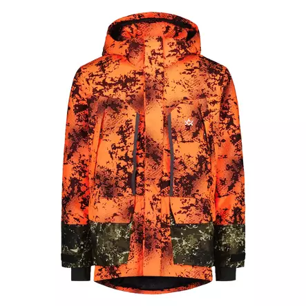 Alaska Tundra Ms Jacka BlindTech Blaze Blur jaktjacka S - Orange jackor och västar - 6438347053450 - 1