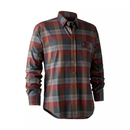 Deerhunter ryan Shirt red Check - Skjortor och tröjor - 5702827189160 - 1