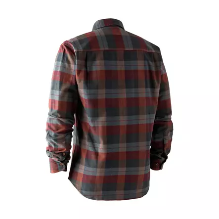 Deerhunter ryan Shirt red Check - Skjortor och tröjor - 5702827189160 - 2