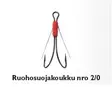 Kuusamo Krok 2/0 med vasskydd - Fiske krokar - 6417635021180 - 2