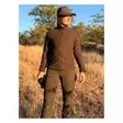 Alaska Chaser Stretch Pants Solid Brown - jaktbyxor för dam XS - Gröna / bruna byxor - 6438347061820 - 2