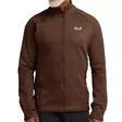 Jack Wolfskin M PEAK DISTRICT HOODED FULL ZIP fleecejacka S - Gröna / bruna rockar och västar - 4064886550420 - 5