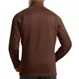 Jack Wolfskin M PEAK DISTRICT HOODED FULL ZIP fleecejacka S - Gröna / bruna rockar och västar - 4064886550420 - 6