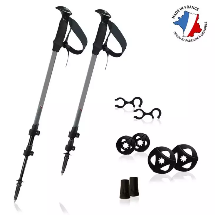 Morpho Altitude teleskopstav 66 – 135 cm - Terrängskidor och snöskor - 3760036509300 - 1
