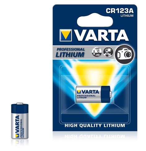 Varta Professional Lithium CR123A 3V Batteri - Batterier och laddare - 4008496537280 - 1
