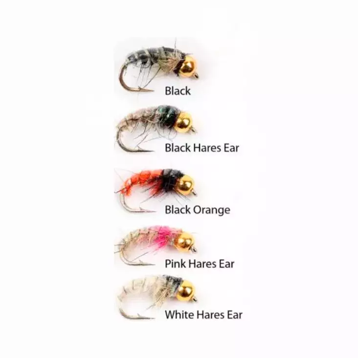 Wiggler Gold Head Czech Nymphs flugsortiment - Flugfiske tillbehör - 7340010306390 - 1