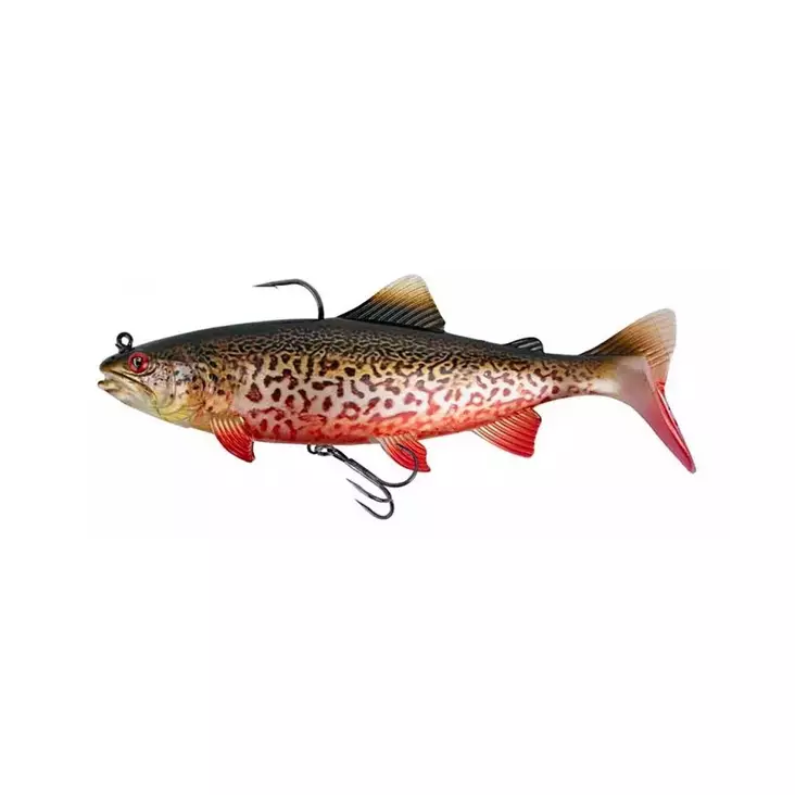 Fox Rage Replicant Jointed Trout Shallow 14cm 40g Supernatural Tiger Trout - Jiggar - 5056212134590 - 1