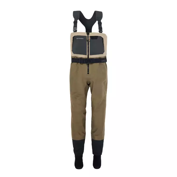 Grundéns Boundary Zip Stockingfoot Vadarbyxor M - Fiskekläder - 7332525301090 - 1