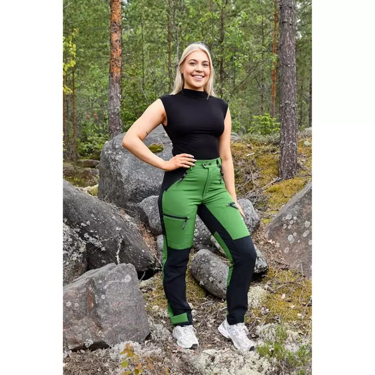 NITEforce Urban Flex Green Dam friluftsbyxor - Gröna / bruna byxor - 6430061583350 - 1