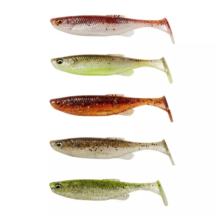 Savage Gear Fat Minnow T-Tail 10,5cm 11g Clear water mix - Jiggar - 5706301770110 - 1