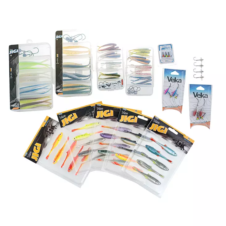 Komplett jiggset för vinterfiskare 3 - Pimpelspön ,pimpelrullar - 3950001300760 - 1