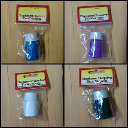 Wiggler Fluopulver för pirkar - Fiskarens arbetsredskap och tillbehör - 3950001247461 - 2