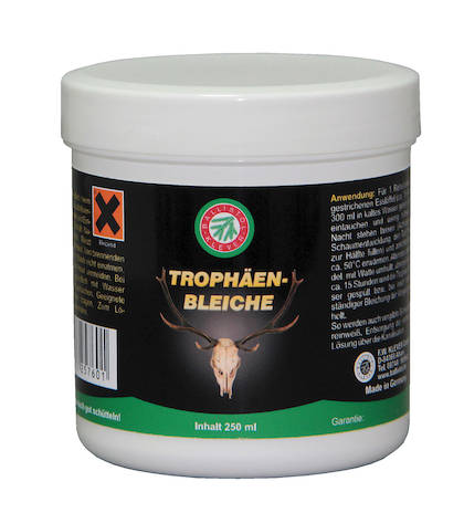 Ballistol Blekningspulver Trophy Bleach 250ml - Trofe' hantering - 4017777257601 - 1