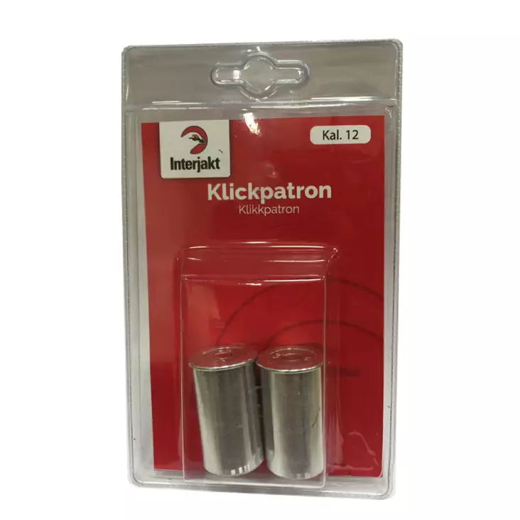 Interjakt Klickpatron 12cal 2st - Småtillbehör vapen - 7340143700171 - 1