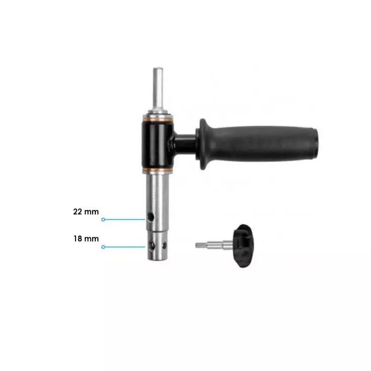 Batteriborrmaskins adapter med handtag för isborrar - Isborrar - 4660062053411 - 1