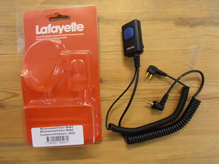 Lafayette Mellanslad till Peltor med monofon - Radiotelefons tillbehör - 7332020025231 - 1