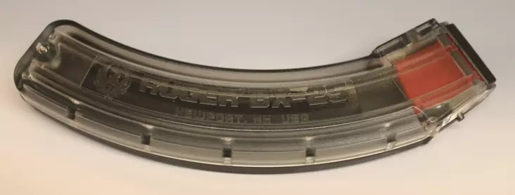 Ruger 10/22 BX-25 Clear Magasin 25 patroner - Magasin till gevär - 736676905911 - 1