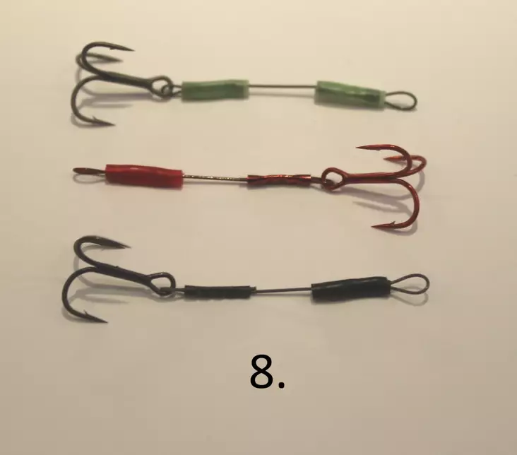 SavageGear Carbon Stinger 5,5cm #8 13kg - Fiske krokar - 5706301548771 - 1