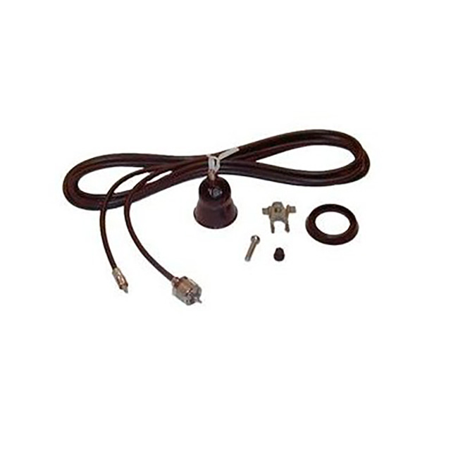 Smarteq Antennfot 6 mm gänga inkl 3,65 m kabel - Radiotelefons tillbehör - 7393939000221 - 1
