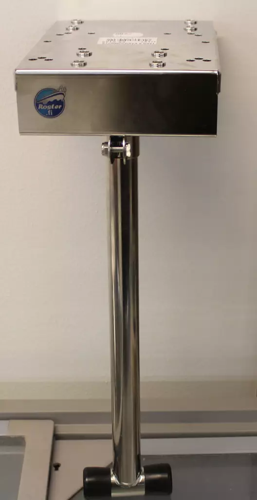 Rigg-fäste med stödben i rostfritt - Djupriggar och tillbehör - 6417512519311 - 1