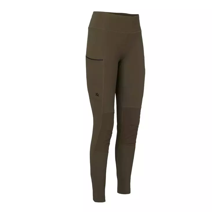 Active Hunter Tights Ws Night Green Damjaktbyxor XS - Gröna / bruna byxor - 6438347061301 - 1