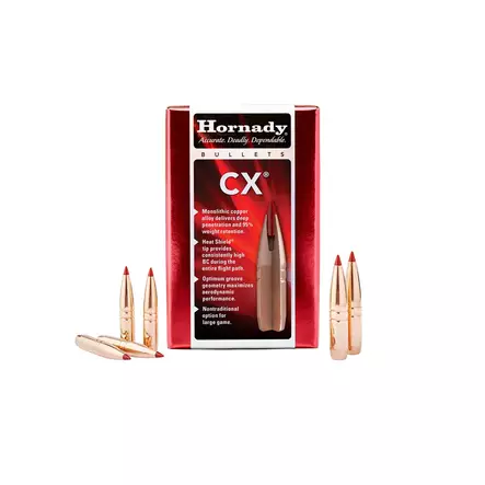 Hornady 6,5 mm CX 120gr/7,8g kopparkula 50 st - Kulor och Hagel - 090255719482 - 1
