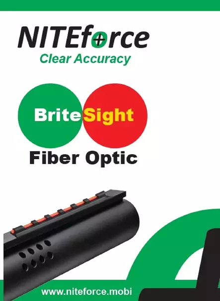 NITEforce BriteSight-Fibersikte - Småtillbehör vapen - 6430061581332 - 2