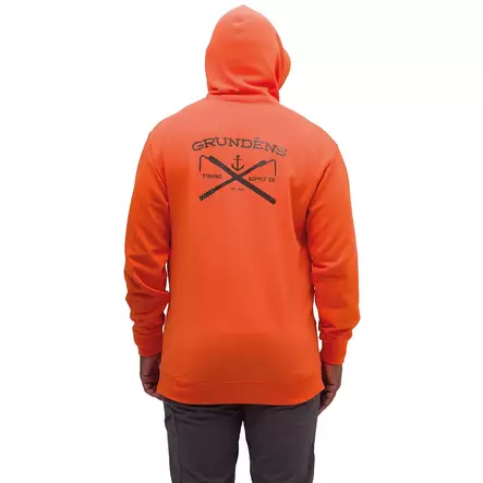Grundéns Displacement DWR Hoodie Röd Orange - Skjortor och tröjor - 7332525282252 - 2
