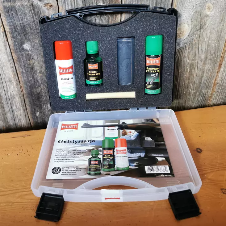 Ballistol snabb blånerings set - Vapenrengöring - 4017777237382 - 1
