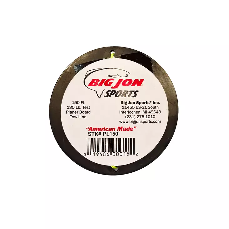 Big Jon 150ft 135lb Paravan-lina - Paravaner och tillbehör - 019486000152 - 1