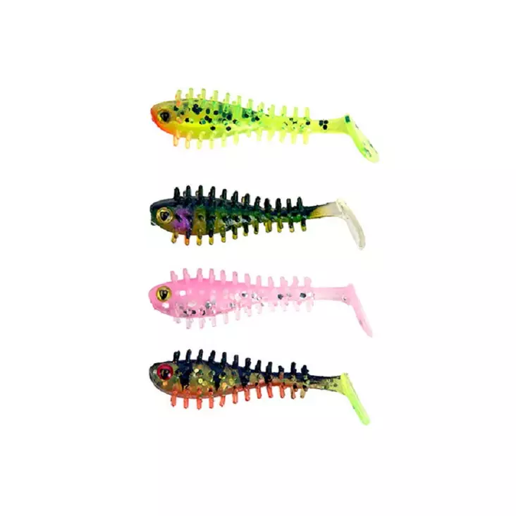 Fox Rage UV Micro Spikey 4cm 8st färg sortiment -jiggar - Jiggar - 5056212123322 - 1