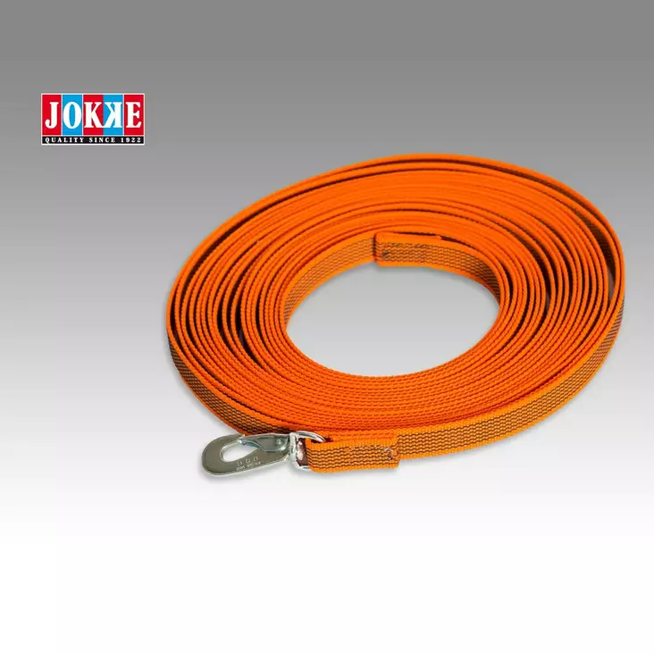 Jokke Softgrip orange 10m spårlina - Hundkoppel - 6417114128782 - 1