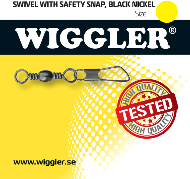 Wiggler Beteslås lekande, Safety Snap - Tafsar och beteslås - 3950001240882 - 1