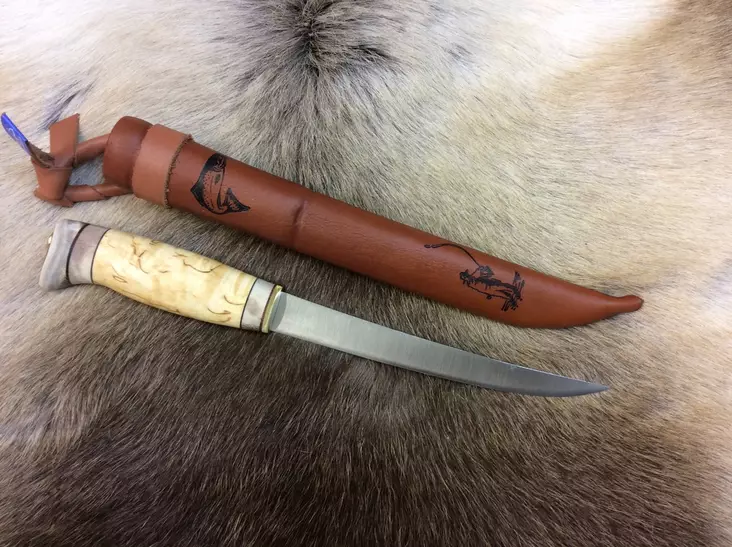 Wood Jewel File'kniv Ren / Masurbjörk 23FP - Knivar - 3950001278472 - 1