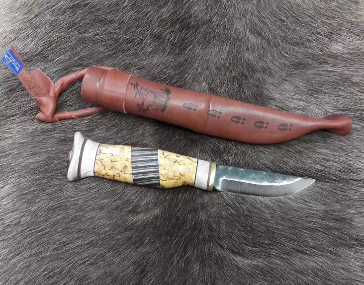 Wood Jewel Kauko Zebra 23KRZ kniv - Knivar - 3950001278502 - 1