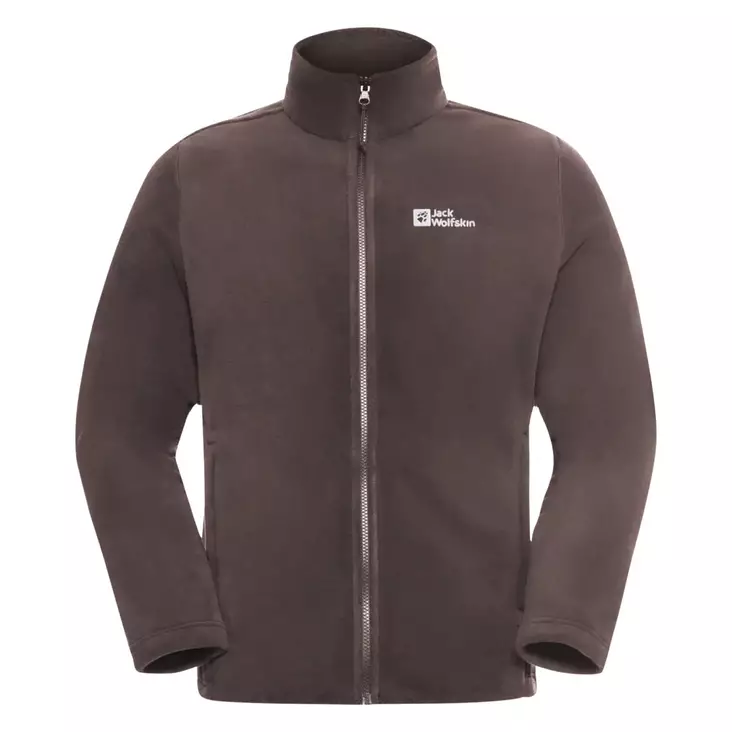 Jack Wolfskin WINTERSTEIN Full Zip M Peat Fleecejacka 4XL - Gröna / bruna rockar och västar - 4064886590402 - 1