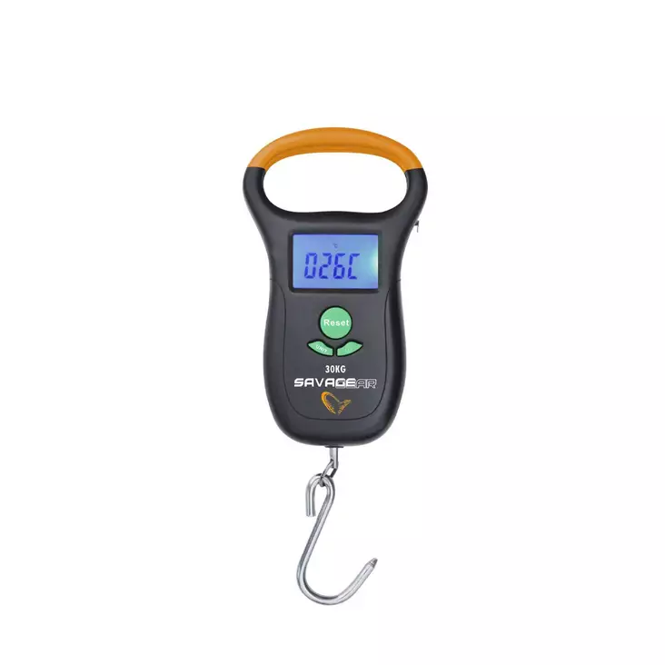 Savage Gear Digital Fish Scale 30 kg-Fiskvåg - Fiskarens arbetsredskap och tillbehör - 5706301452122 - 1