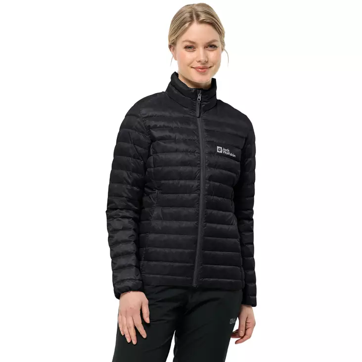 Jack Wolfskin PILVI DOWN W RDS Dunjacka XS - Gröna / bruna rockar och västar - 4064886585002 - 1