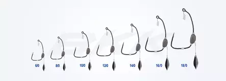 BKK Titan Diver + offsetkrok - Fiske krokar - 6939067088413 - 2