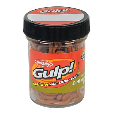 FW GULP! Earthworms 10,1cm Natural brown - Fiske agn - 028632141243 - 1