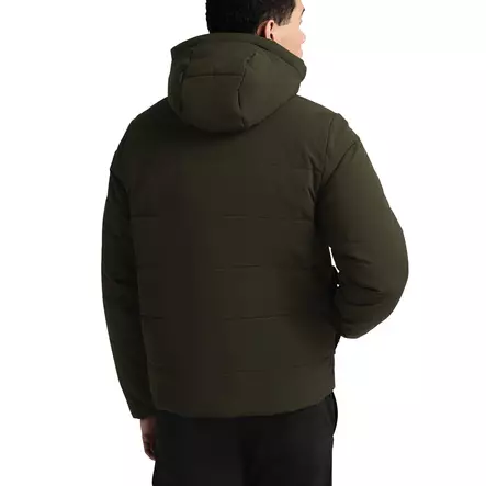 Jack Wolfskin NORTHERN LITE HOODED M OBSIDIAN MOSS vinterjacka S - Gröna / bruna rockar och västar - 4064886547093 - 2
