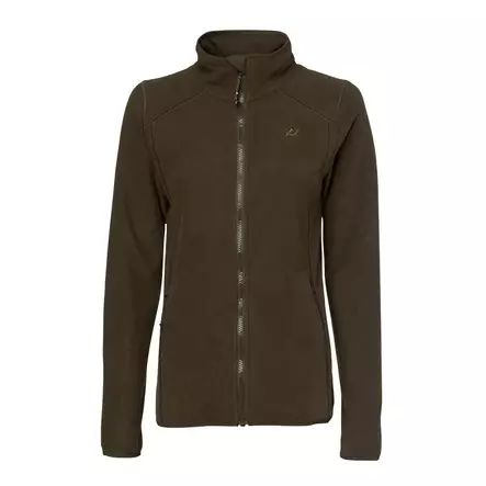 Alaska Kodiak Ws Fleecejacka Solid Brun XS - Gröna / bruna byxor - 6438347063053 - 1