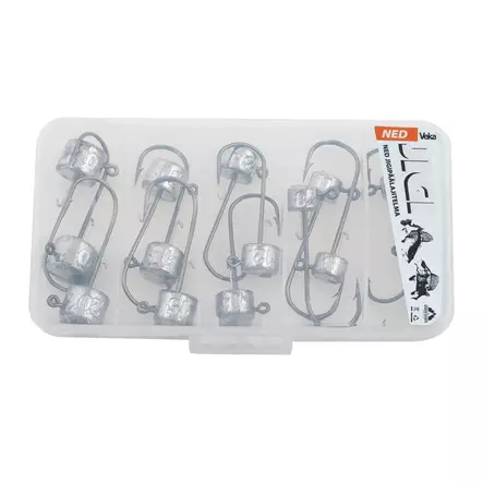 VEKA NED Kuha 15-delat jigghuvud sortiment - Jiggar - 6420071114453 - 2