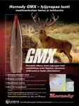 Hornady Kula 9,3mm GMX 250gr/16,2g 50 st - Kulor och Hagel - 090255235623 - 2