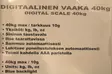 Patriot Digitalvåg XL 40kg - Fiskarens arbetsredskap och tillbehör - 6417512523363 - 2
