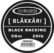 Vision BLÄKKÄRI 150m 30lb - svart backinglina - Fluglinor och tafsar - 6417512844543 - 1