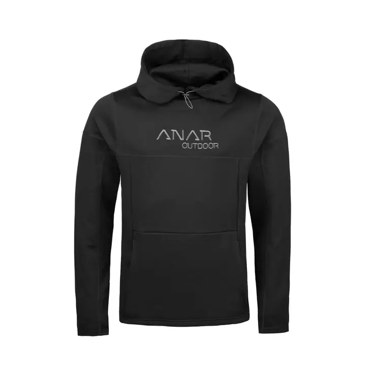 Anar Muorra svart hoodie för män - Skjortor och tröjor - 3950001290573 - 1