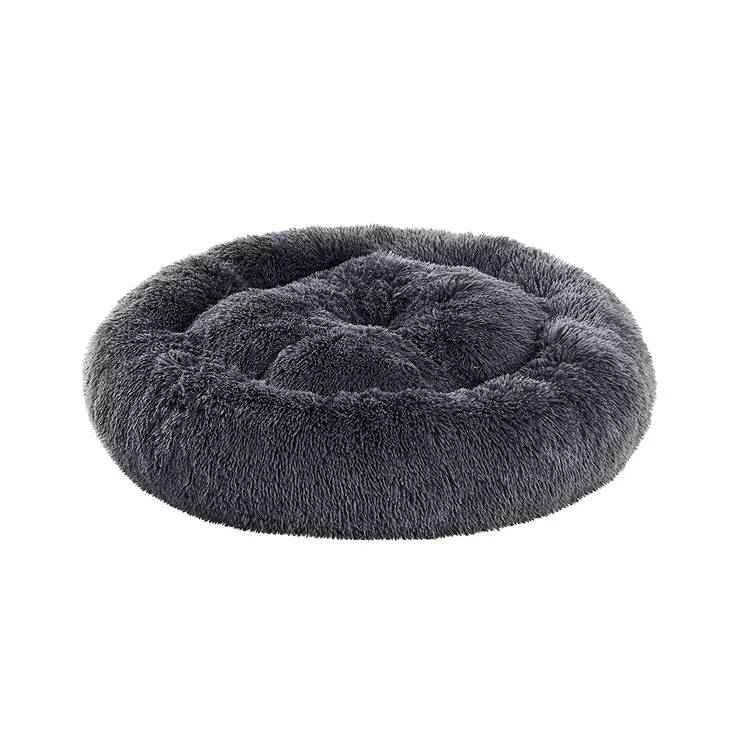 Brava Fluffy Rofylld bädd XL, mörkgrå - Hundgårdar och bäddar - 6438411012543 - 1